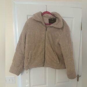 Lucky Brand Tan Teddy Jacket